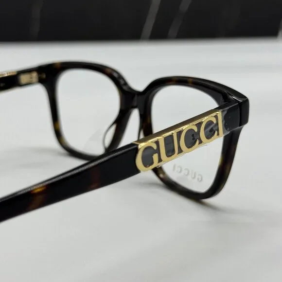 NEW GUCCI GG1192O 002 HAVANA WOMEN EYEGLASSES GUCCI - Picture 5 of 10